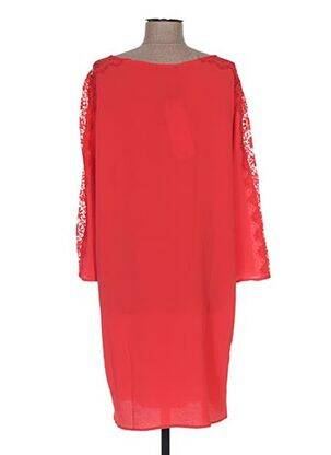 Rochie midi mâneci 3/4 mâneci 3/4 roșu BEST MOUNTAIN femeie