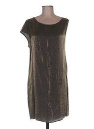 Rochie scurtă fără mâneci fără mâneci verde SISLEY femeie
