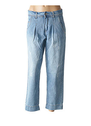 Blugi cu croială largă albastru CREAM femeie