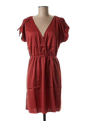 Rochie midi roșu LES P'TITES BOMBES femeie