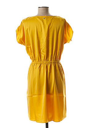 Rochie midi galben LES P'TITES BOMBES femeie