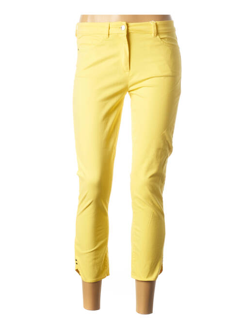 Pantalon trei sferturi galben ESPRIT femeie