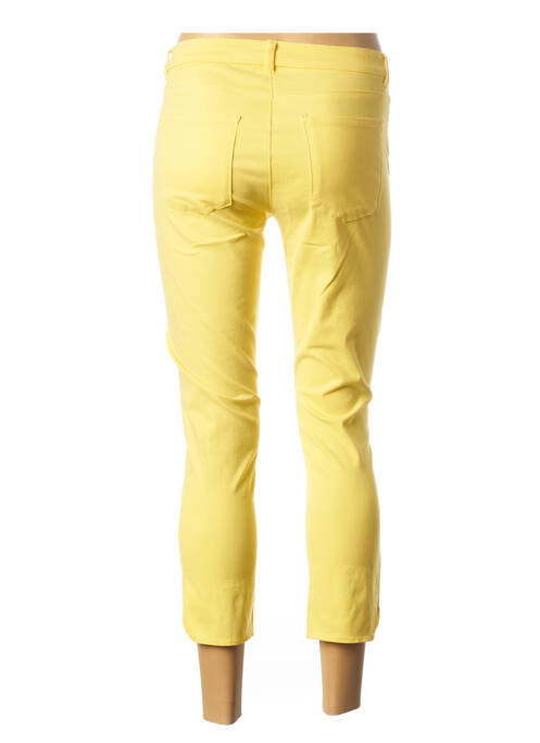 Pantalon trei sferturi galben ESPRIT femeie