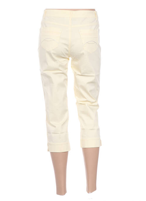 Pantalon trei sferturi galben YOULINE femeie