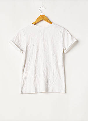 Tricou serigrafie mâneci scurte alb SONGE LAB femeie