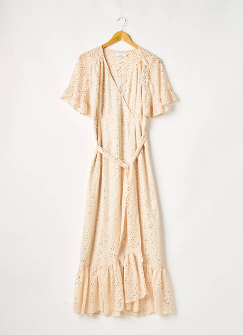 Rochie lungă bej OPULLENCE femeie