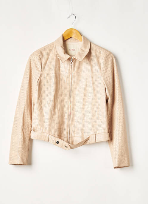 Geci din piele ecologică bej I.CODE (By IKKS) femeie