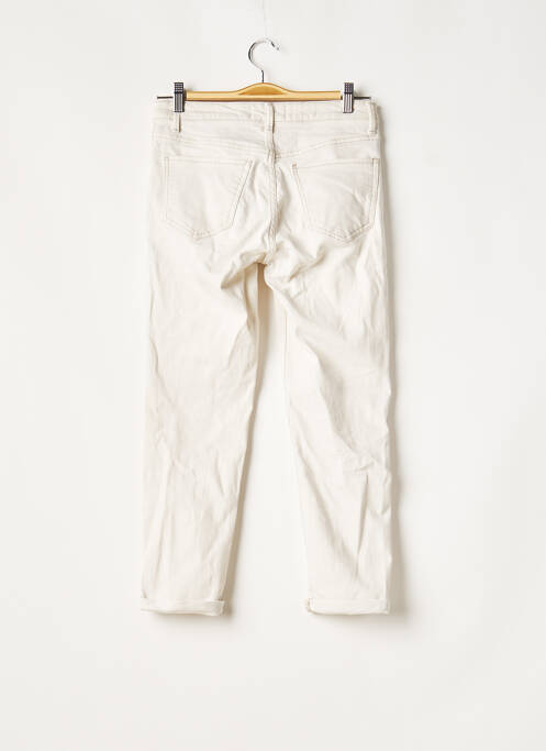 Blugi cu croială slim alb MANGO femeie