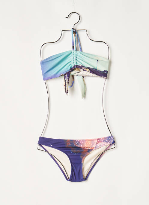 Costum de baie din două piese violet ALBERTINE femeie