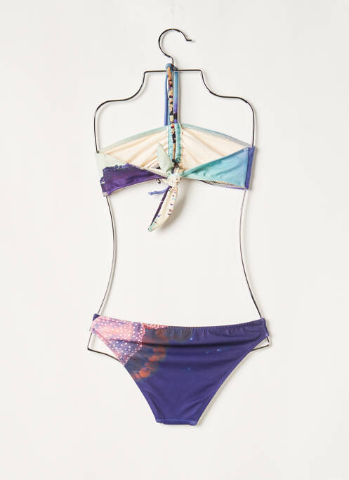 Costum de baie din două piese violet ALBERTINE femeie