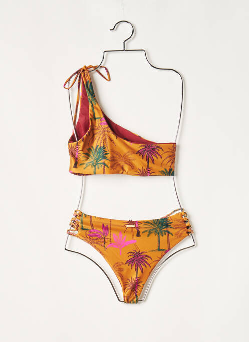 Costum de baie din două piese portocaliu WILD femeie