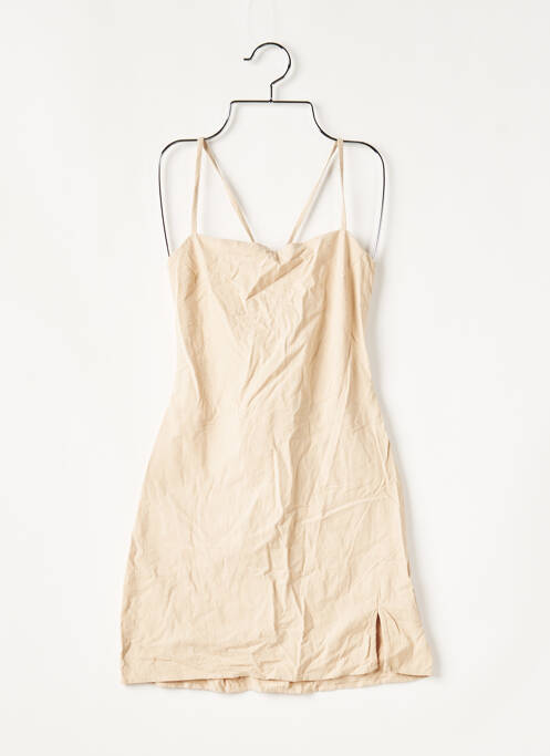 Rochie scurtă bej NASTY GAL femeie