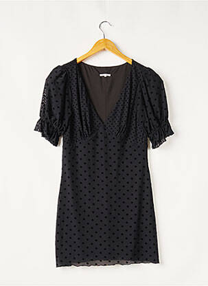 Rochie scurtă mâneci scurte mâneci scurte negru TULAROSA femeie
