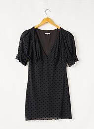 Rochie scurtă mâneci scurte mâneci scurte negru TULAROSA femeie