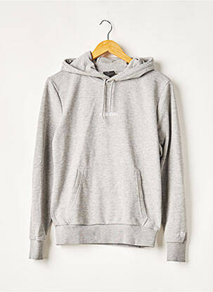 Hanorac cu glugă gri NEW ERA femeie