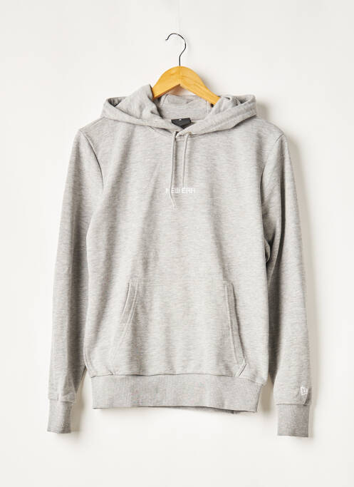 Hanorac cu glugă gri NEW ERA femeie