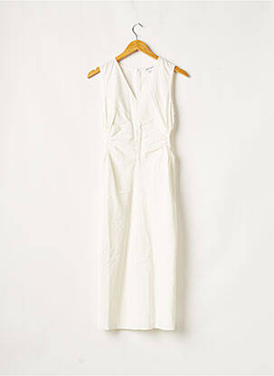 Rochie midi alb URBAN REVIVO femeie