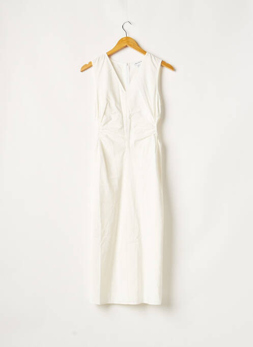 Rochie midi alb URBAN REVIVO femeie