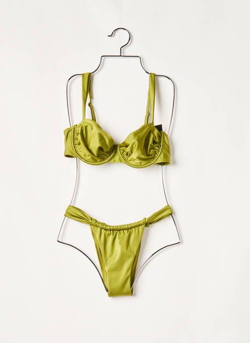 Costum de baie din două piese verde HUNKEMOLLER femeie