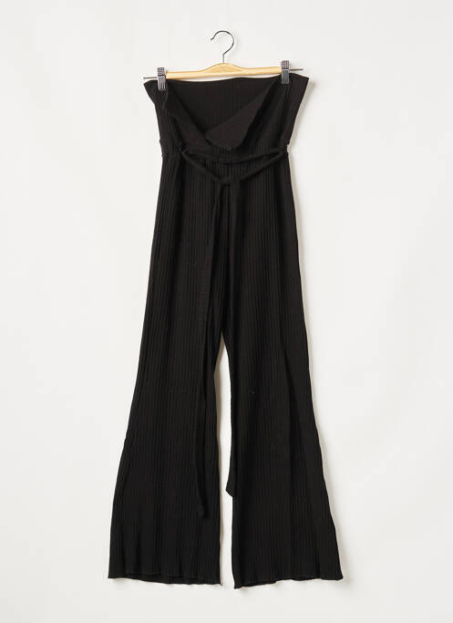 Pantalon larg negru 140.AVENUE femeie