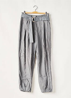 Pantalon larg gri TULAROSA femeie