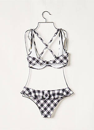 Costum de baie din două piese elasticitate negru FREYA femeie