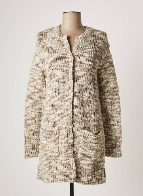 Vestă cu mâneci lungi verde ONE STEP femeie