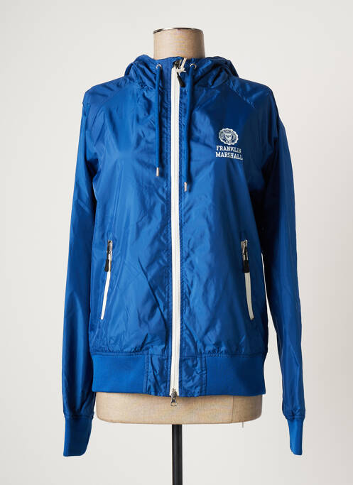Jachetă vânt albastru FRANKLIN MARSHALL femeie