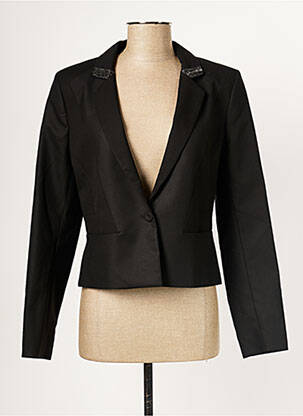 Sacou negru ONE STEP femeie