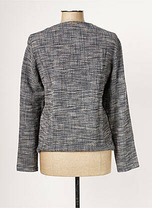 Jachete casual guler rotund gri ONE STEP femeie