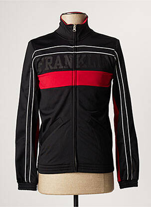 Jachete casual guler rotund negru FRANKLIN MARSHALL femeie