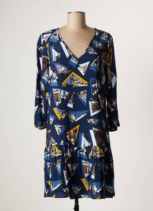 Rochie scurtă albastru ONE STEP femeie