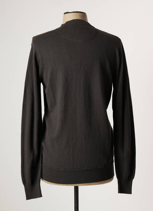 Vestă cu mâneci lungi maro TERRE BLEUE bărbat