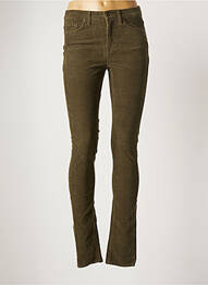 Pantalon slim broderie cu nituri mărime normală verde GANT femme