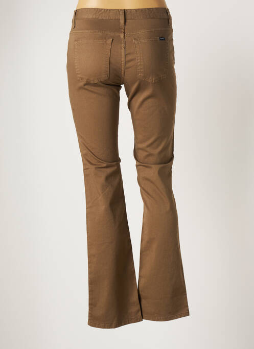 Pantalon evazat elasticitate mărime normală maro GANT femme