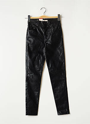 Pantalon 7/8 elasticitate mărime normală negru LEVI'S femeie