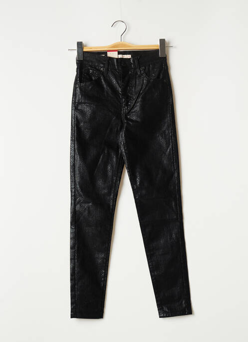 Pantalon 7/8 elasticitate mărime normală negru LEVIS femme