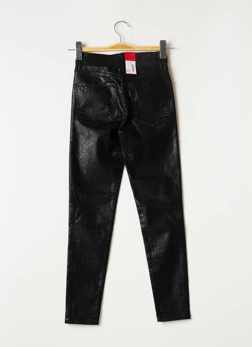 Pantalon 7/8 elasticitate mărime normală negru LEVIS femme