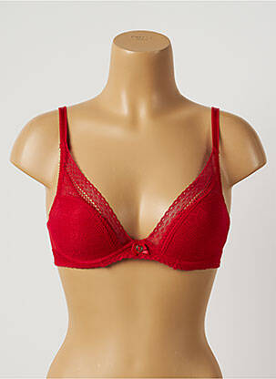 Sutien top sutien push-up top sutien push-up roșu CHANTELLE femeie