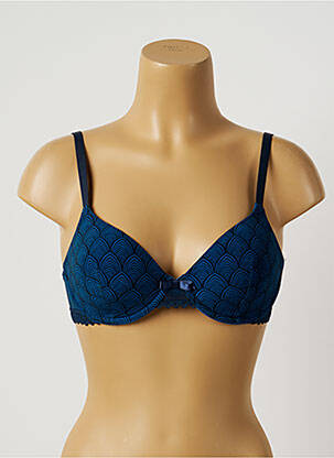 Sutien top sutien modelat top sutien modelat albastru LOU femeie