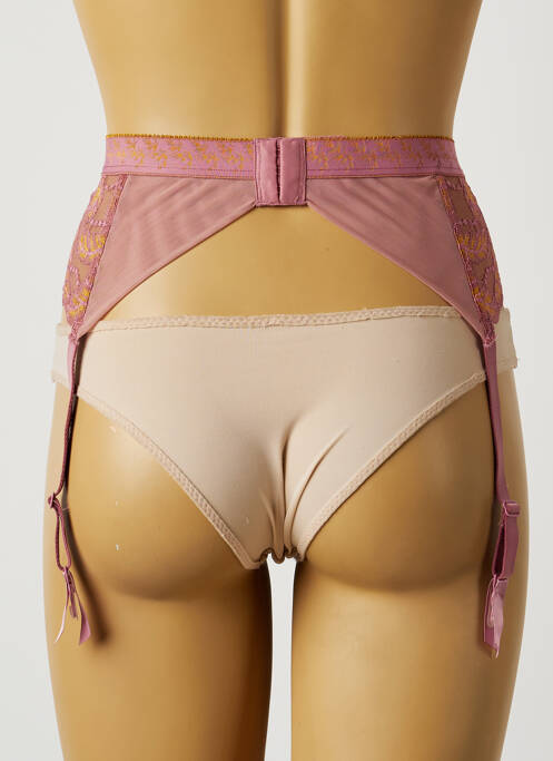 Corset/Jartieră roz LOU femeie