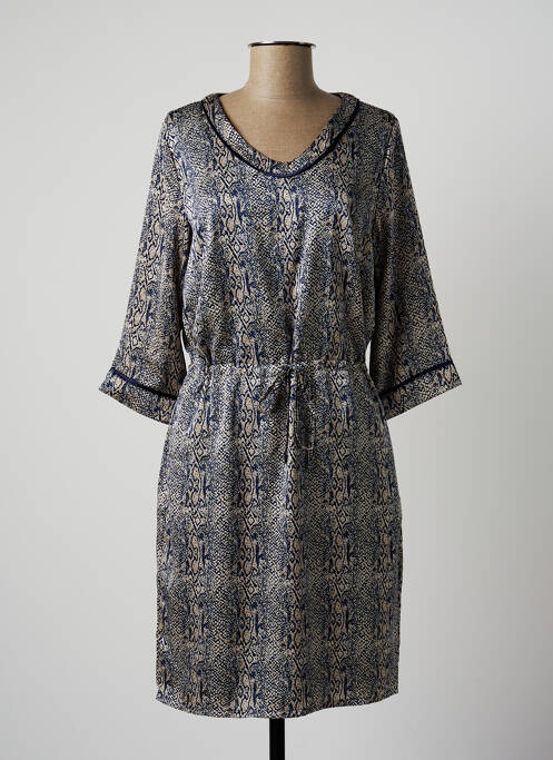 Rochie midi albastru SIGNATURE femeie