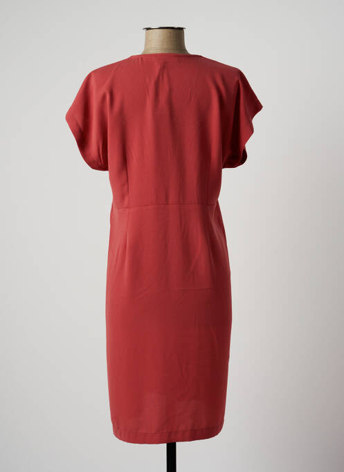 Rochie midi roz AMAZONIE femeie