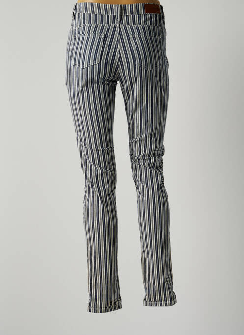 Pantalon slim albastru C'EST BEAU LA VIE femeie