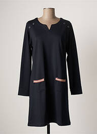 Rochie scurtă mâneci lungi mâneci lungi albastru THALASSA femme
