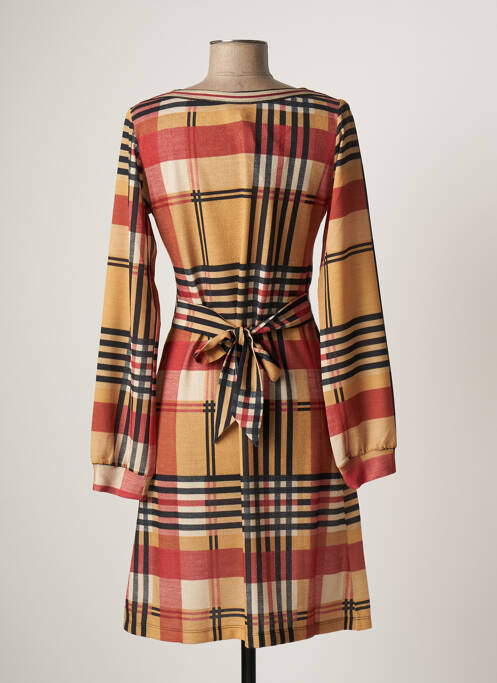 Rochie midi portocaliu LO! LES FILLES femeie