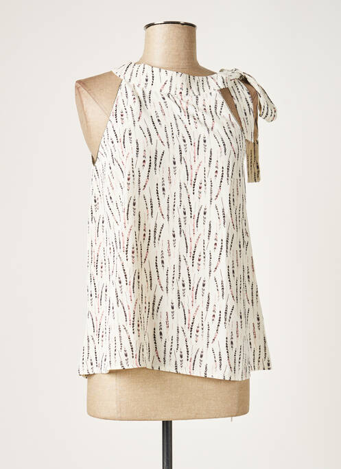 Top alb FREEMAN T.PORTER femeie