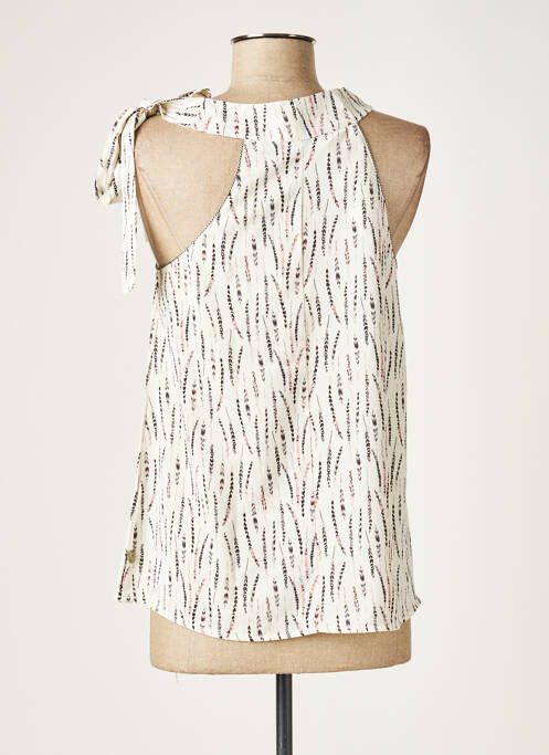 Top alb FREEMAN T.PORTER femeie