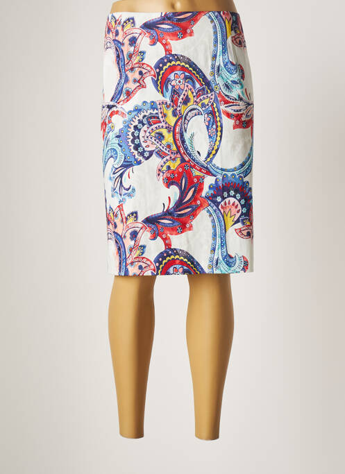 Fustă midi alb PAUSE CAFE femeie