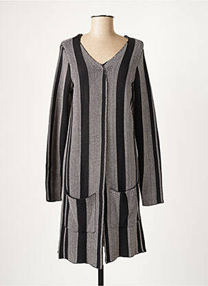 Vestă cu mâneci lungi negru ICHI femeie